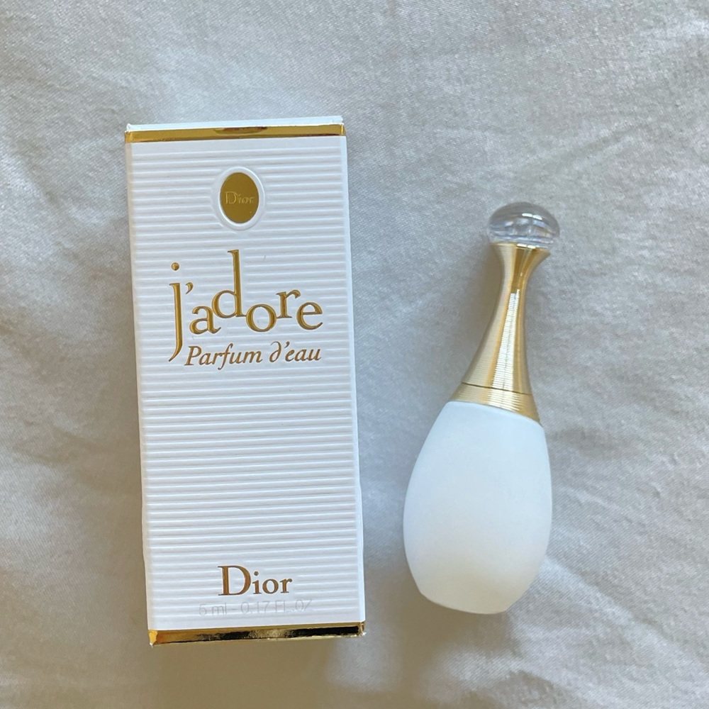 J’Adore Perfume, Mini Size, Christian Dior, New in Box, Authentic Designer